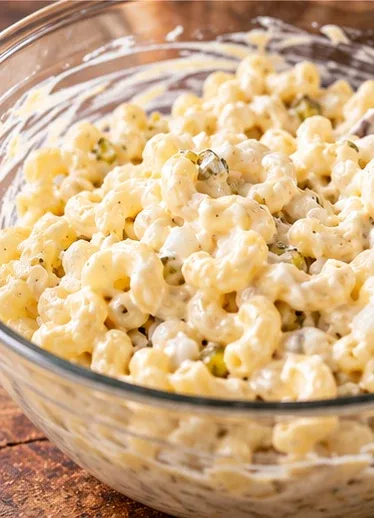 Depression Era Macaroni Salad — Preparation