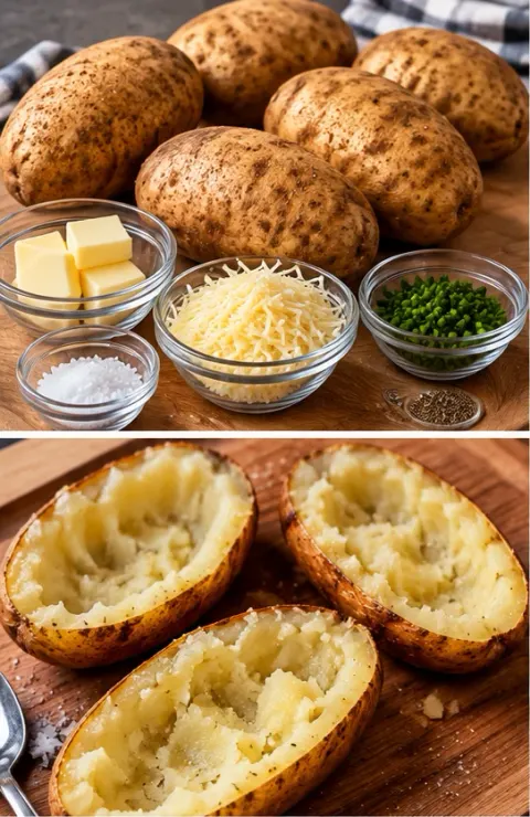 The Perfect Baked Potato: Crispy Skin, Fluffy Interior, Every Single Time