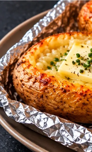 Perfect Baked Potato Recipe (Crispy Skin, Fluffy Inside) — Preparation