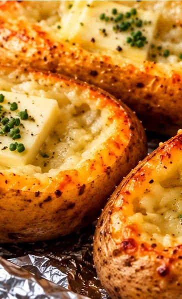 Perfect Baked Potato Recipe (Crispy Skin, Fluffy Inside) — Cooking