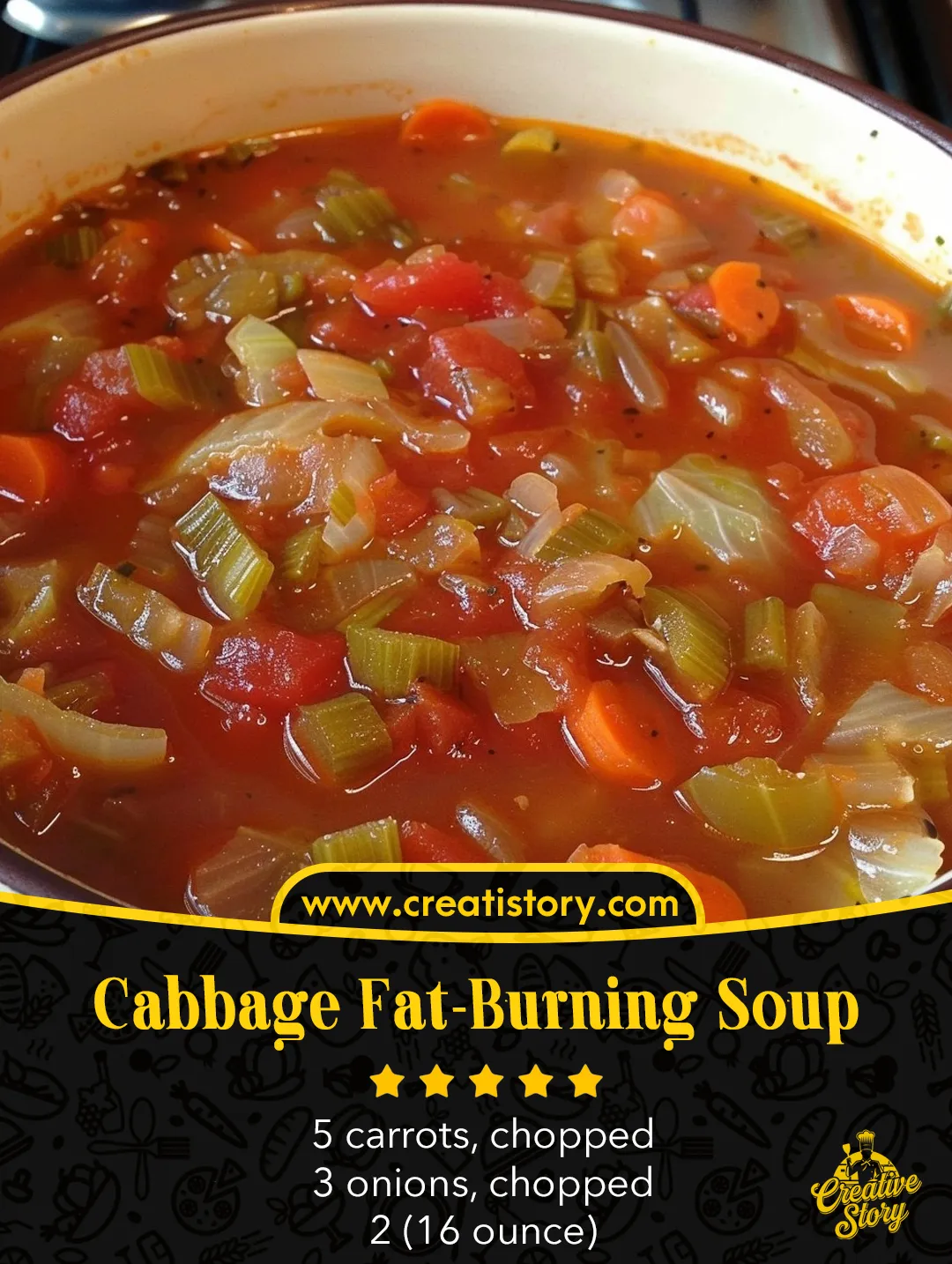 Cabbage Fat-Burning Soup 🥬🍲