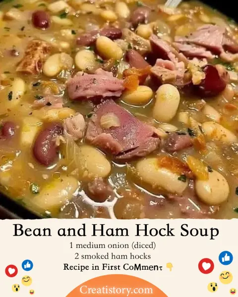 Would You Eat This Bean and Ham Hock Soup? 🍲