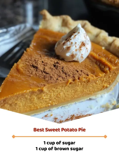 Best Sweet Potato Pie (Classic Southern Holiday Dessert)