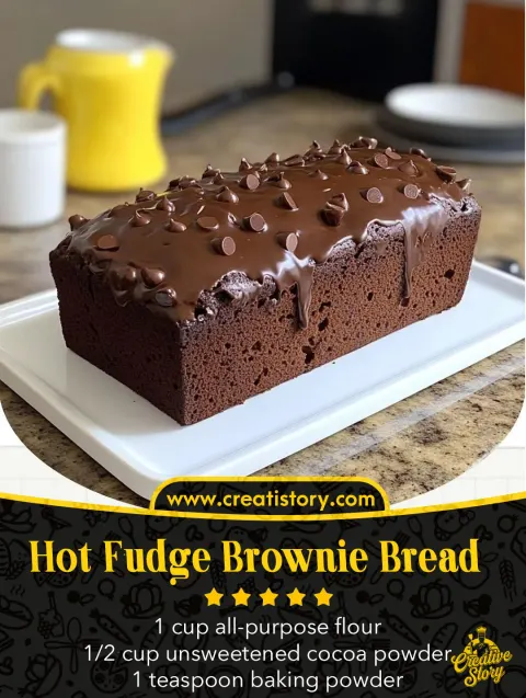 Hot Fudge Brownie Bread: A Decadent Chocolate Lover’s Dream 🍫🍞