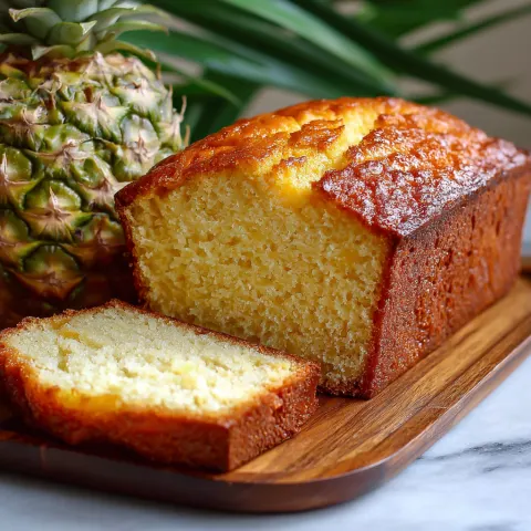 Pineapple Quick Bread – So Good, It Disappears in Minutes! 🍍🍞