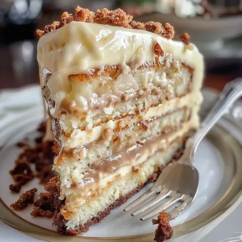 White German Chocolate Cake