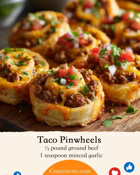 Taco Pinwheels 🌮✨