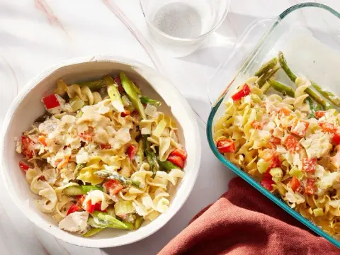 Chicken Asparagus Casserole – Creamy, Cheesy, and Full of Fresh Flavor