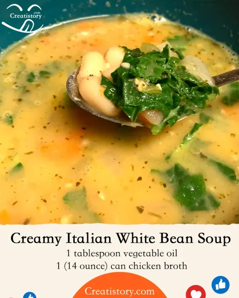 Creamy Italian White Bean Soup – Cozy, Hearty, and Full of Flavor