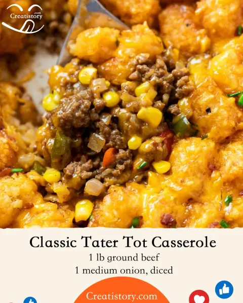 Classic Tater Tot Casserole Recipe