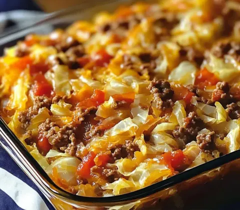 Cabbage and Ground Beef