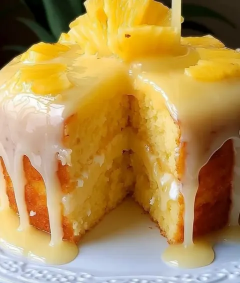 Pineapple Juice Cake