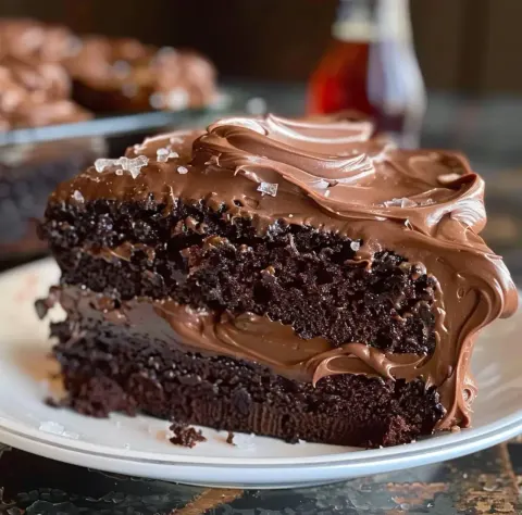 Double Chocolate Coca Cola Cake