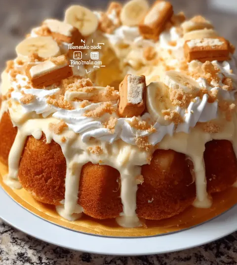 Banana Pudding Pound Cake