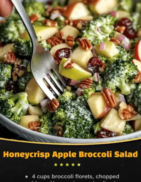 Honeycrisp Apple Broccoli Salad