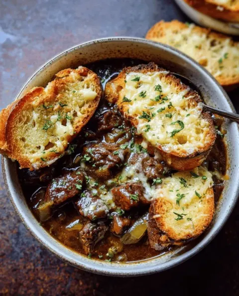 French Onion Beef Stew