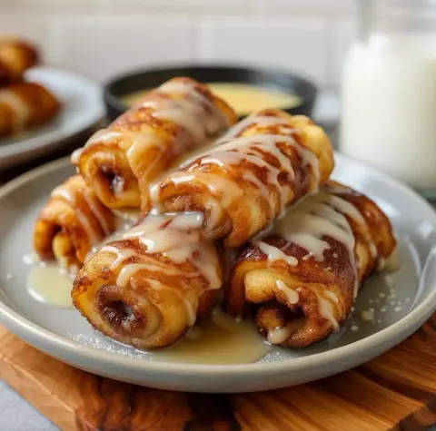 Cinnamon Roll French Toast Roll-Ups