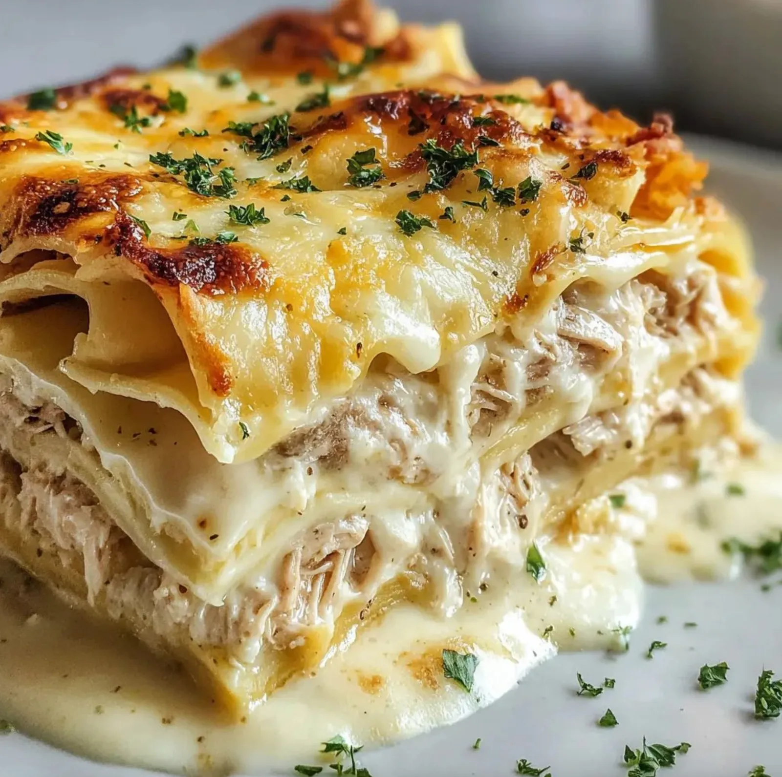 Crack Chicken Lasagna Bake 🍗🧀🔥