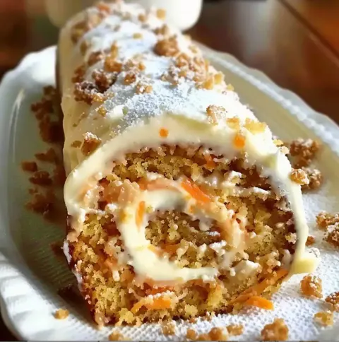 Carrot Cake Roll