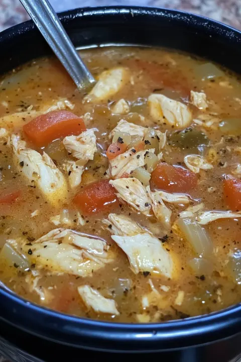 Green Chile Stew with Chicken