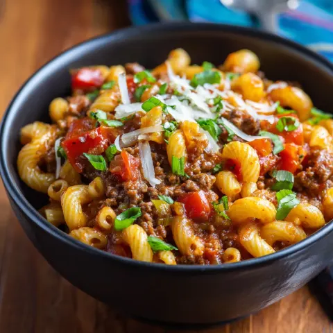 Crockpot Goulash Recipe (Easy Slow Cooker American Goulash)