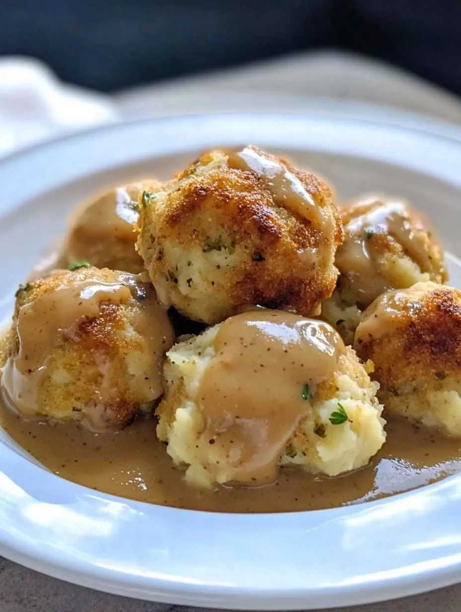 Turkey Stuffing Balls