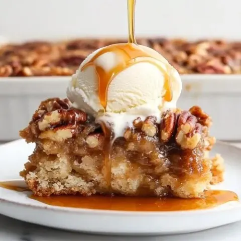 Pecan Pie Dump Cake