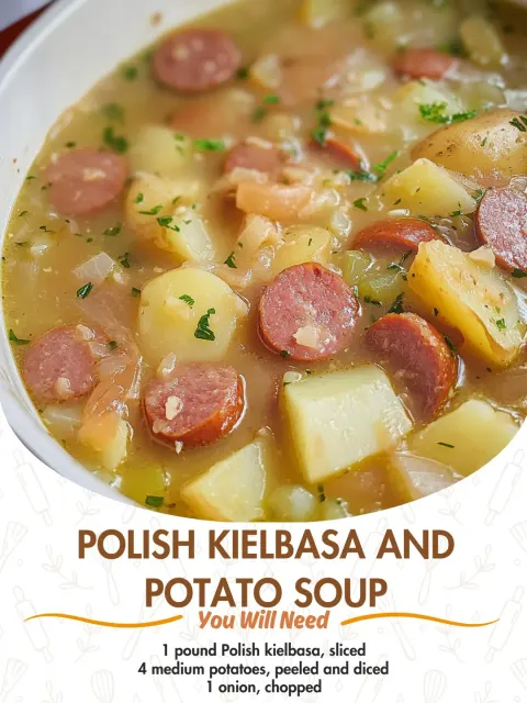 Polish Kielbasa and Potato Soup