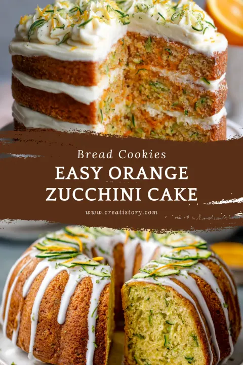 Easy Orange Zucchini Cake