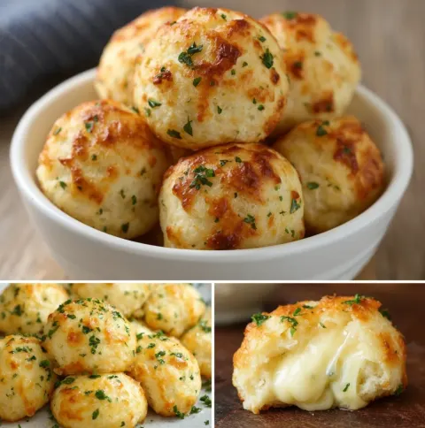 Pillsbury Biscuit Garlic Butter Cheese Bombs