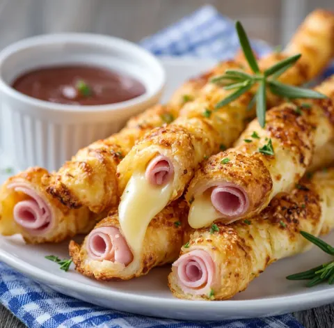 Ham and Cheese Sticks