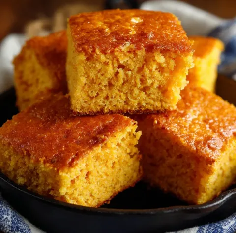 Homemade Sweet Potato Cornbread
