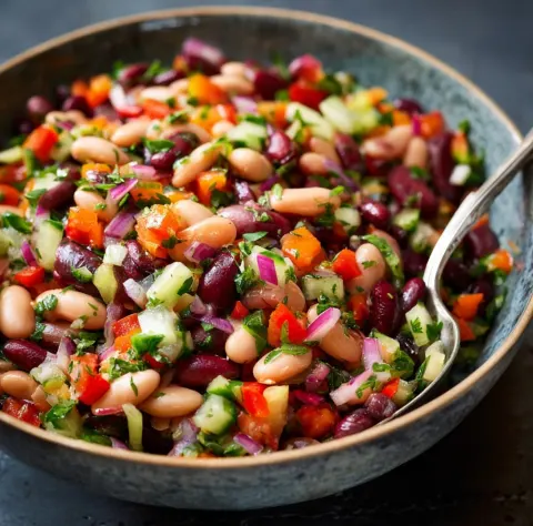 Dense Bean Salad Recipe