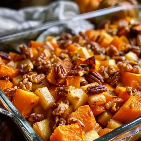 Butternut Squash Apple Bake