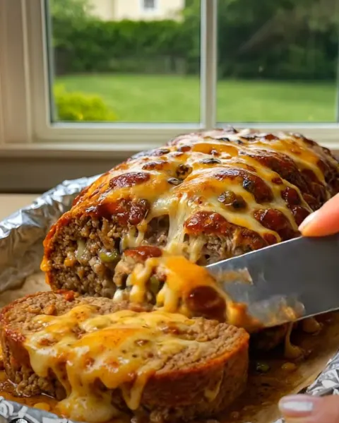 Philly Cheesesteak Meatloaf