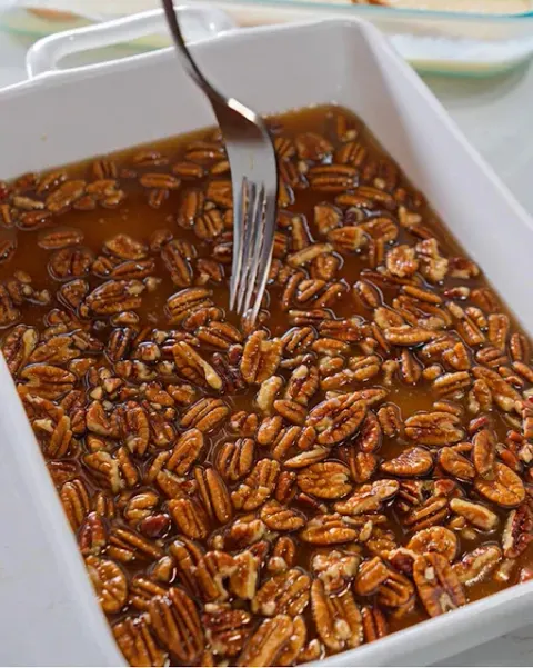 Baked Pecan Pie French Toast