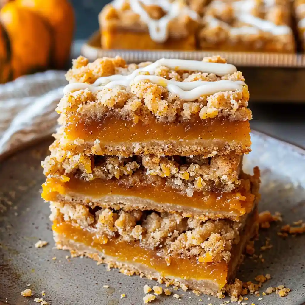 Pumpkin Streusel Bars