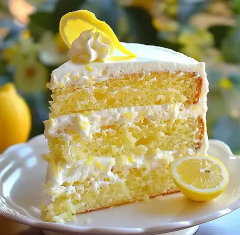 Zesty Lemon Layer Cake