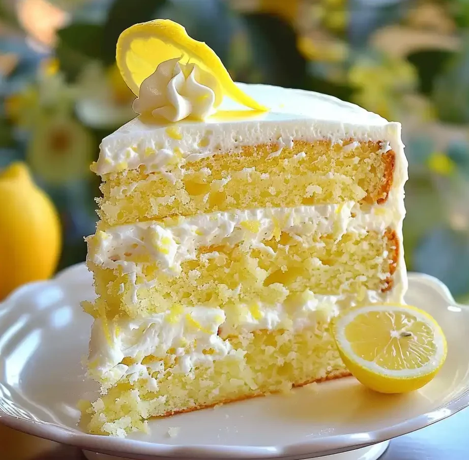Zesty Lemon Layer Cake