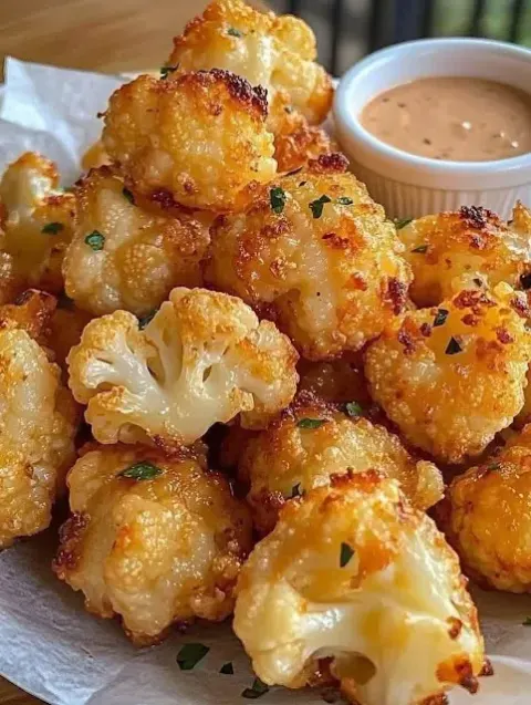 Crispy Roasted Cauliflower (Golden, Flavorful & Perfectly Seasoned!) 🥦✨