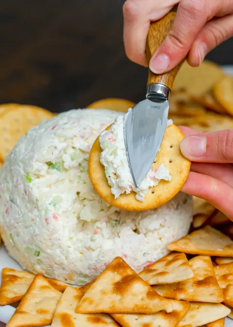 Devil Crab Cream Cheese Ball – The Party Appetizer Everyone Will Beg You to Make