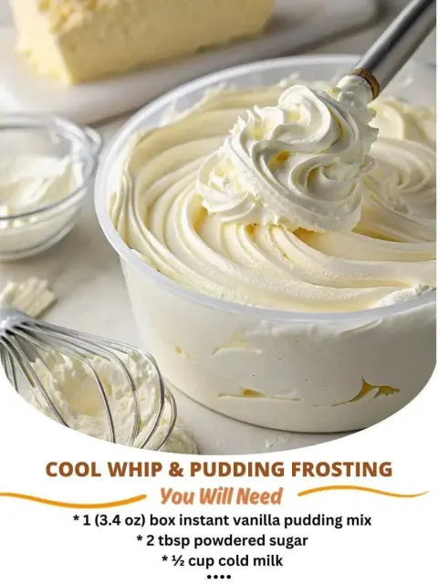 Dreamy Vanilla Whipped Frosting: Light, Fluffy, and Perfect for Every Dessert