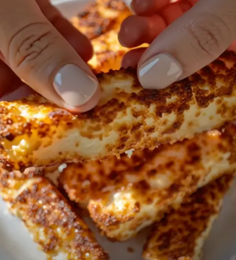Cottage Cheese Cheese Sticks 🧀 – Crispy, Cheesy & Low-Carb