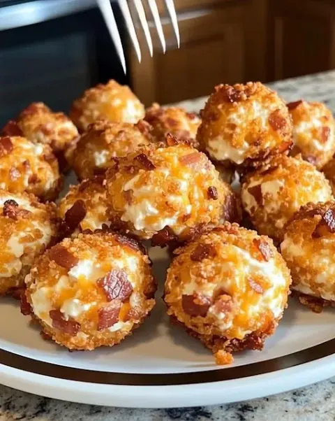 Carb Bacon Cheddar Mini Cheese Balls
