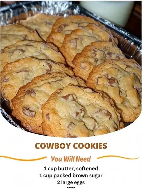 Cowboy Cookies – A Recipe You Can’t Miss 😍