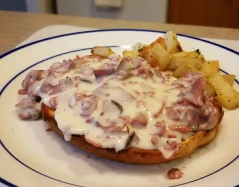 Creamed Chipped Beef on Toast (Comforting, Savory & Old-Fashioned Delicious)