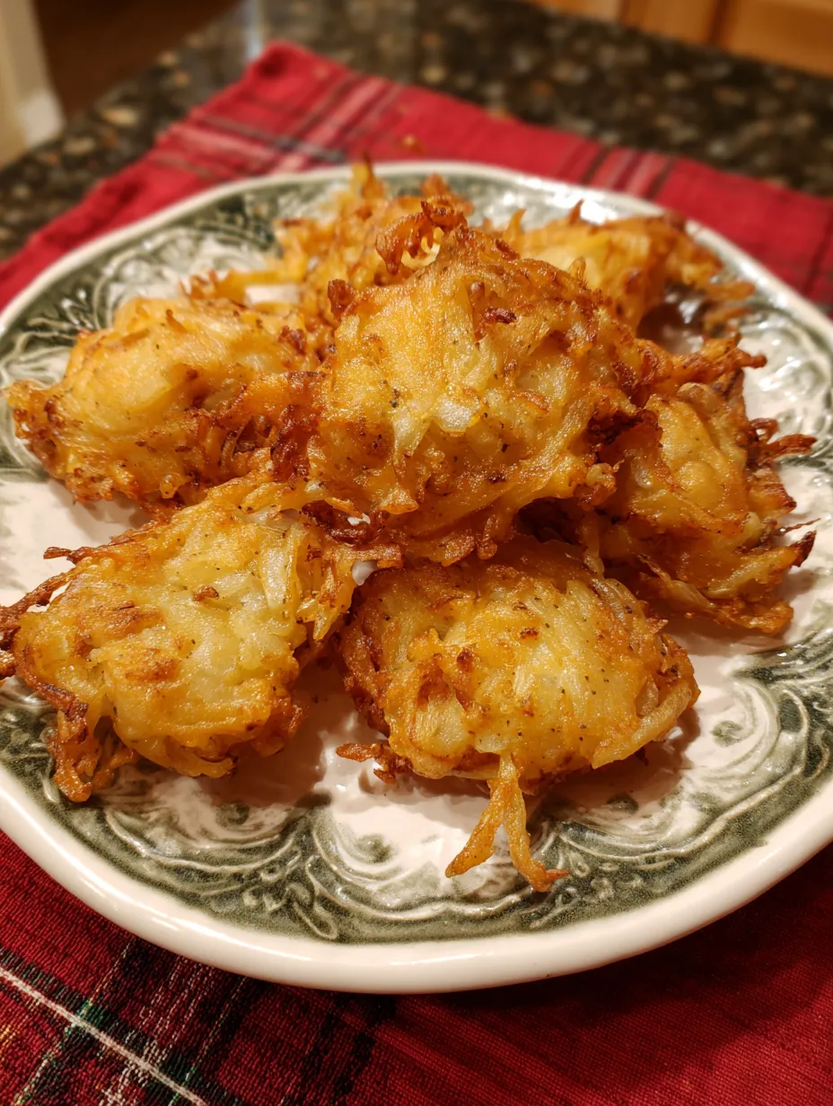 Crispy Amish Onion Fritters 🧅 – Golden, Crunchy & Irresistibly Delicious!