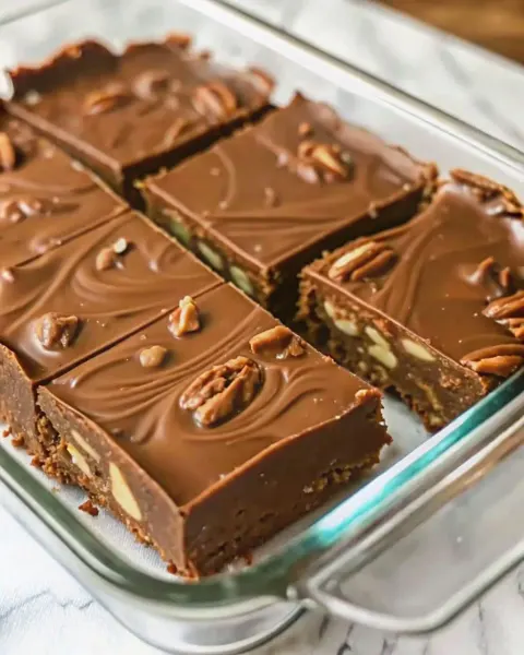 5 Minute Chocolate Pecan Fudge