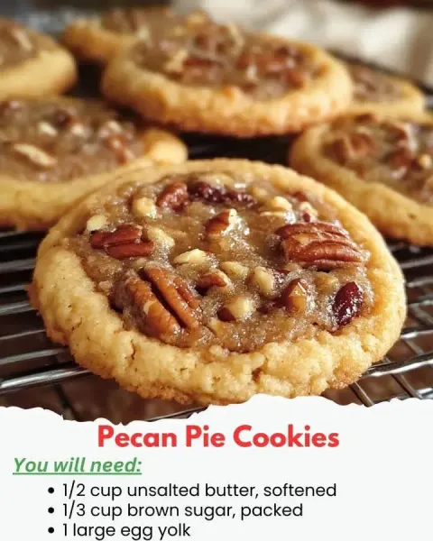 Pecan Pie Cookies 🍪🌰