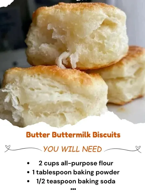 Butter Buttermilk Biscuits